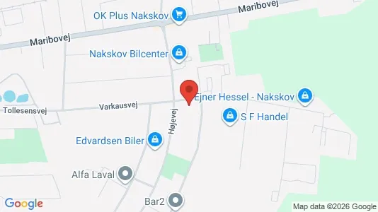 Kontorlokaler til leje i Nakskov - Foto fra Google Street View
