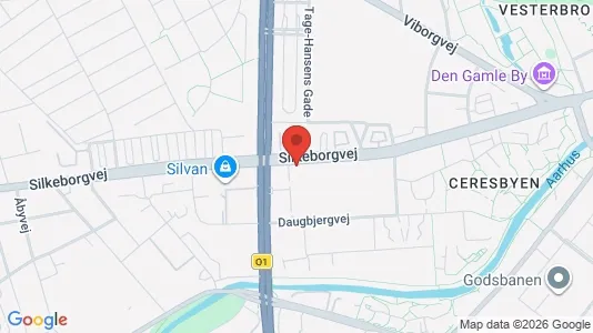 Kontorer til leie i Aarhus C – Bilde fra Google Street View