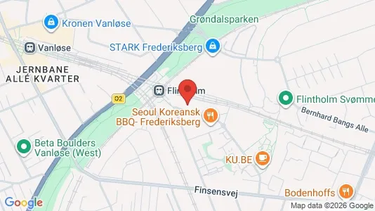 Office spaces for rent i Frederiksberg - kort over placeringen