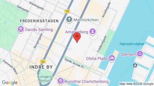Office spaces for rent i Copenhagen K - kort over placeringen