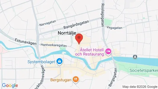 Commercial properties for sale i Norrtälje - kort over placeringen