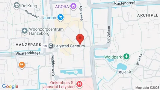 Lokaler til leje i Lelystad - Foto fra Google Street View