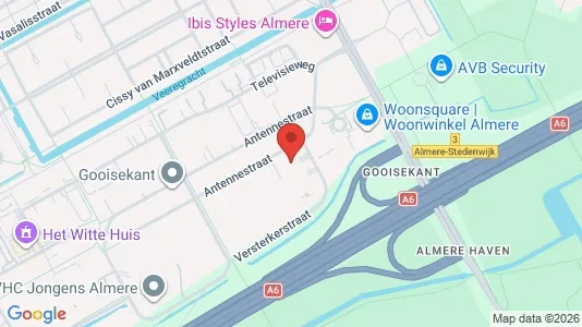 Liikekiinteistöt Vuokrattavana i Almere - Kuva Google Street Viewstä