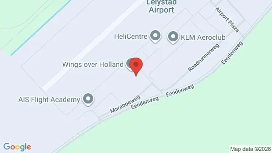 Företagslokaler för uthyrning i Lelystad - kort over placeringen