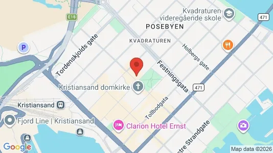 Office spaces for rent i Kristiansand - Photo from Google Street View