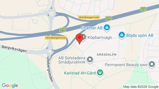 Büros zur Miete i Karlstad - kort over placeringen