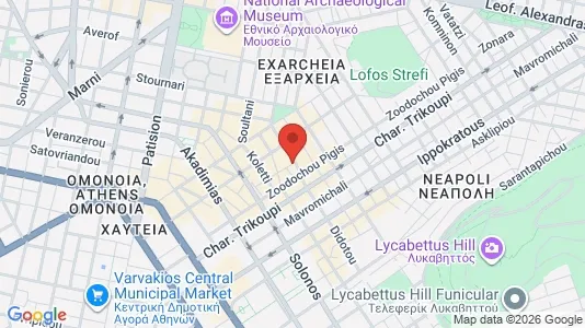 Büros zur Miete i Athen Exarchia – Foto von Google Street View