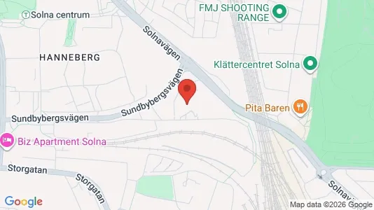 Büros zur Miete i Solna – Foto von Google Street View