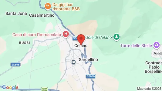 Toimistotilat Vuokrattavana i Celano - Kuva Google Street Viewstä