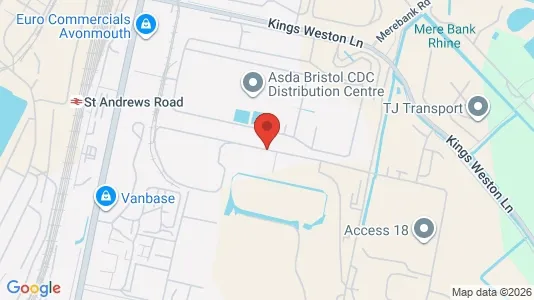 Gewerbeflächen zur Miete i Bristol - Avon – Foto von Google Street View