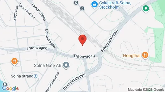 Kontorlokaler til leje i Solna - Foto fra Google Street View