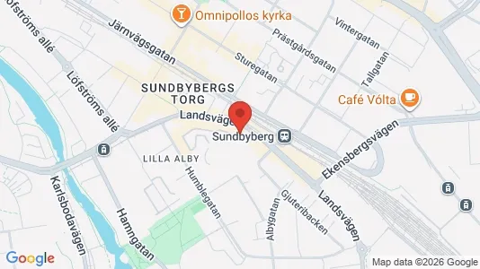 Kontorlokaler til leje i Sundbyberg - Foto fra Google Street View