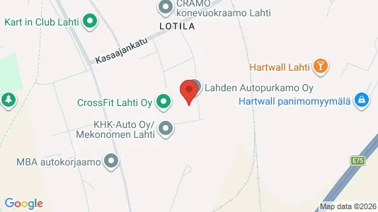 Warehouses for sale i Lahti - kort over placeringen