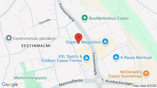 Lager til leie i Espoo – Bilde fra Google Street View