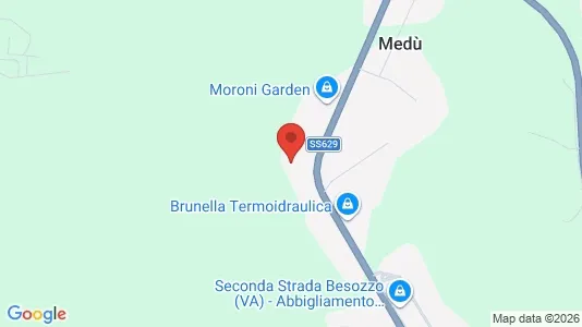 Varastot Vuokrattavana i Besozzo - Kuva Google Street Viewstä