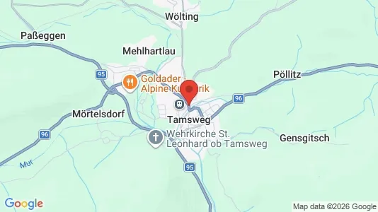 Kontorer til leie i Tamsweg – Bilde fra Google Street View