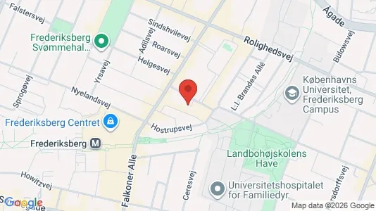 Office spaces for rent i Frederiksberg C - kort over placeringen