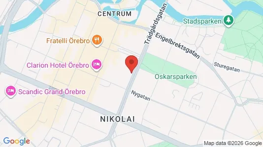 Büros zur Miete i Örebro – Foto von Google Street View