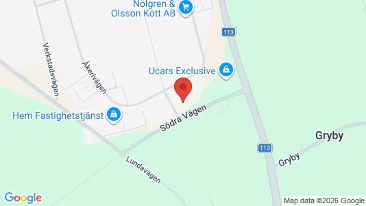 Lager zur Miete i Eslöv – Foto von Google Street View