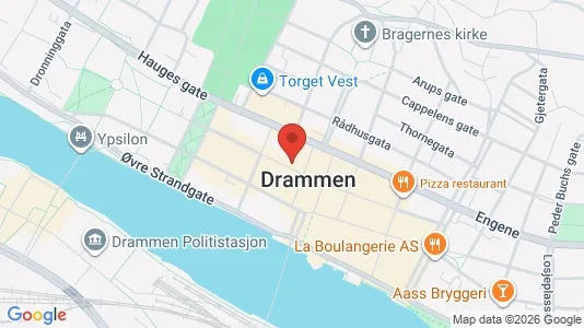 Büros zur Miete i Drammen – Foto von Google Street View