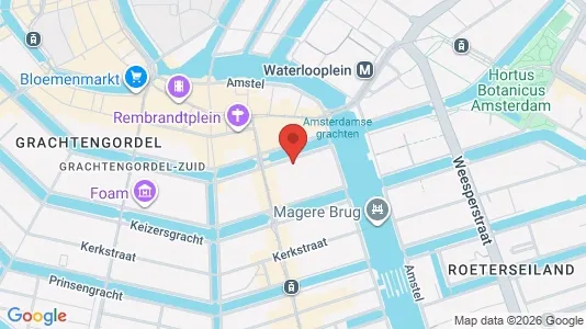 Kontorlokaler til leje i Amsterdam Centrum - Foto fra Google Street View