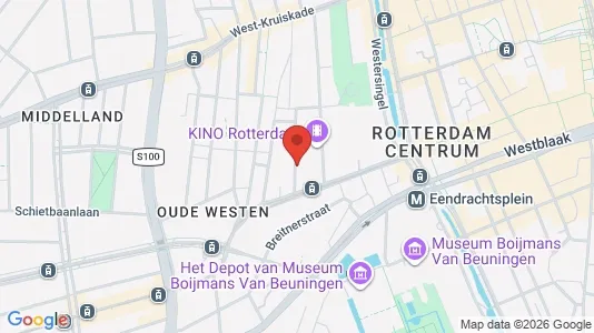 Lokaler til leie i Rotterdam Centrum – Bilde fra Google Street View