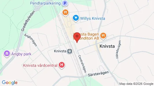 Office spaces for rent i Knivsta - Photo from Google Street View