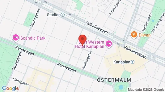 Espacios de oficina En alquiler i Östermalm - Foto de Google Street View