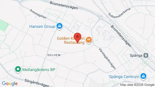 Kontorslokaler för uthyrning i Västerort - kort over placeringen