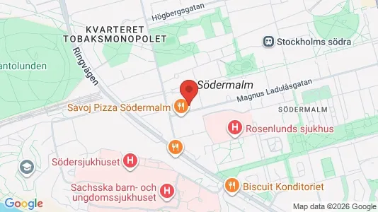 Kontorlokaler til leje i Södermalm - Foto fra Google Street View