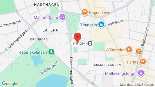 Kontorslokaler för uthyrning i Malmö Centrum – Foto från Google Street View