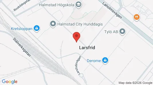 Büros zur Miete i Halmstad – Foto von Google Street View