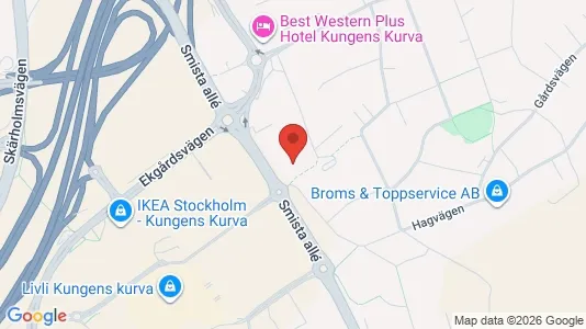 Büros zur Miete i Huddinge – Foto von Google Street View