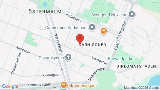 Büros zur Miete i Östermalm – Foto von Google Street View