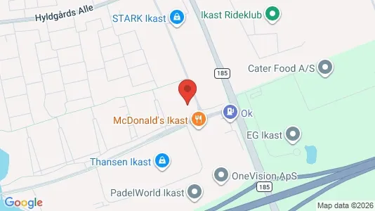 Lager til leie i Ikast – Bilde fra Google Street View