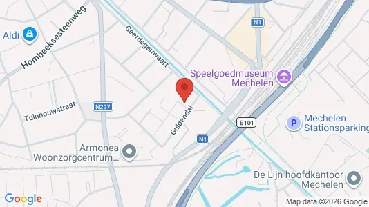 Kontorlokaler til leje i Mechelen - Foto fra Google Street View