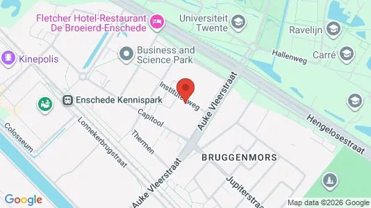 Office spaces for rent i Enschede - Photo from Google Street View