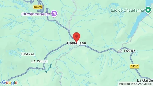 Bedrijfsruimtes te huur i Castellane - Foto uit Google Street View