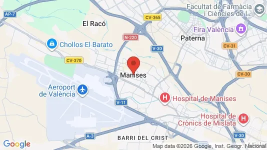 Kontorer til leie i Manises – Bilde fra Google Street View
