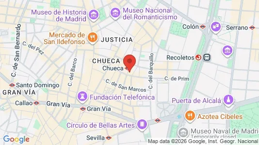 Kantorruimte te huur i Madrid Centro - Foto uit Google Street View
