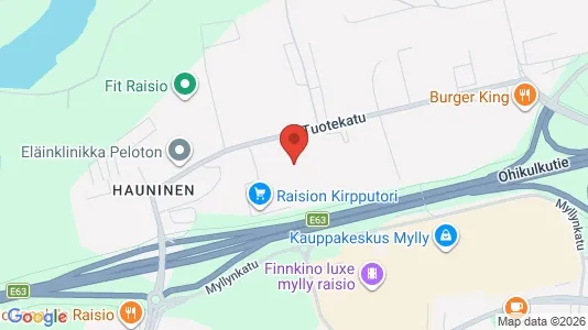 Lagerlokaler til leje i Raisio - Foto fra Google Street View