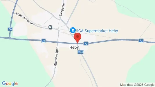 Lokaler til salg i Heby - Foto fra Google Street View