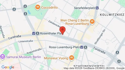 Kantorruimte te huur i Berlijn Mitte - Foto uit Google Street View