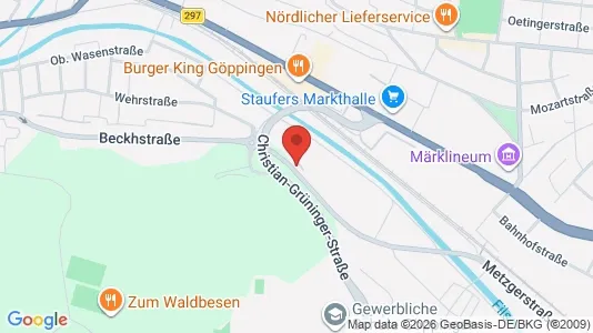 Kontorhoteller til leje i Göppingen - Foto fra Google Street View