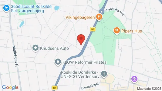 Kontorlokaler til leje i Roskilde - Foto fra Google Street View