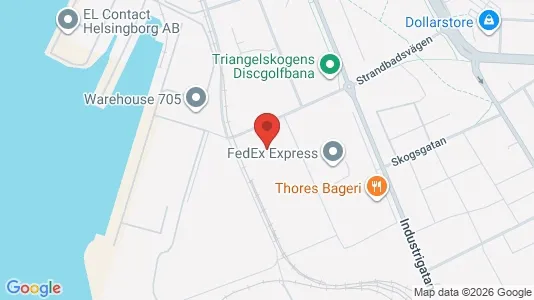 Kontorslokaler för uthyrning i Helsingborg – Foto från Google Street View