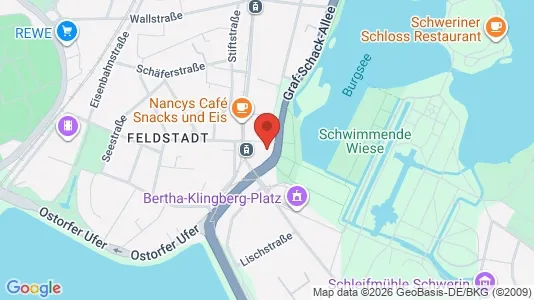 Kantorruimte te huur i Schwerin - Foto uit Google Street View
