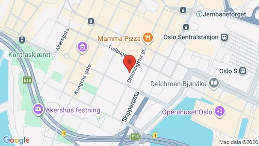 Kontorlokaler til leje i Oslo Sentrum - Foto fra Google Street View