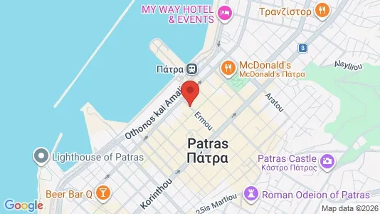 Kantorruimte te huur i Patras - Foto uit Google Street View