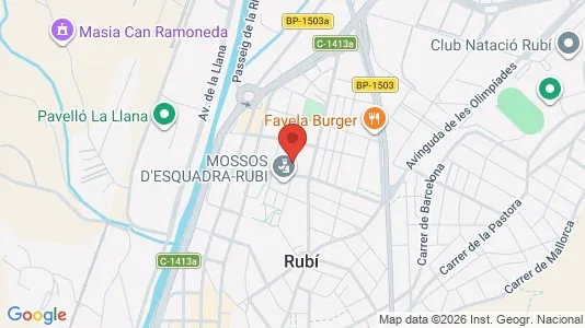 Büros zur Miete i Rubí – Foto von Google Street View